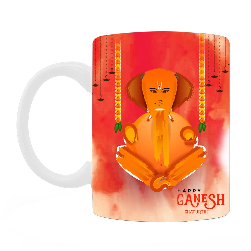  Creative Ganesh Chaturthi Ceramic Coffee Mug | Happy Ganesh Chaturthi | Ganesha Gift Items