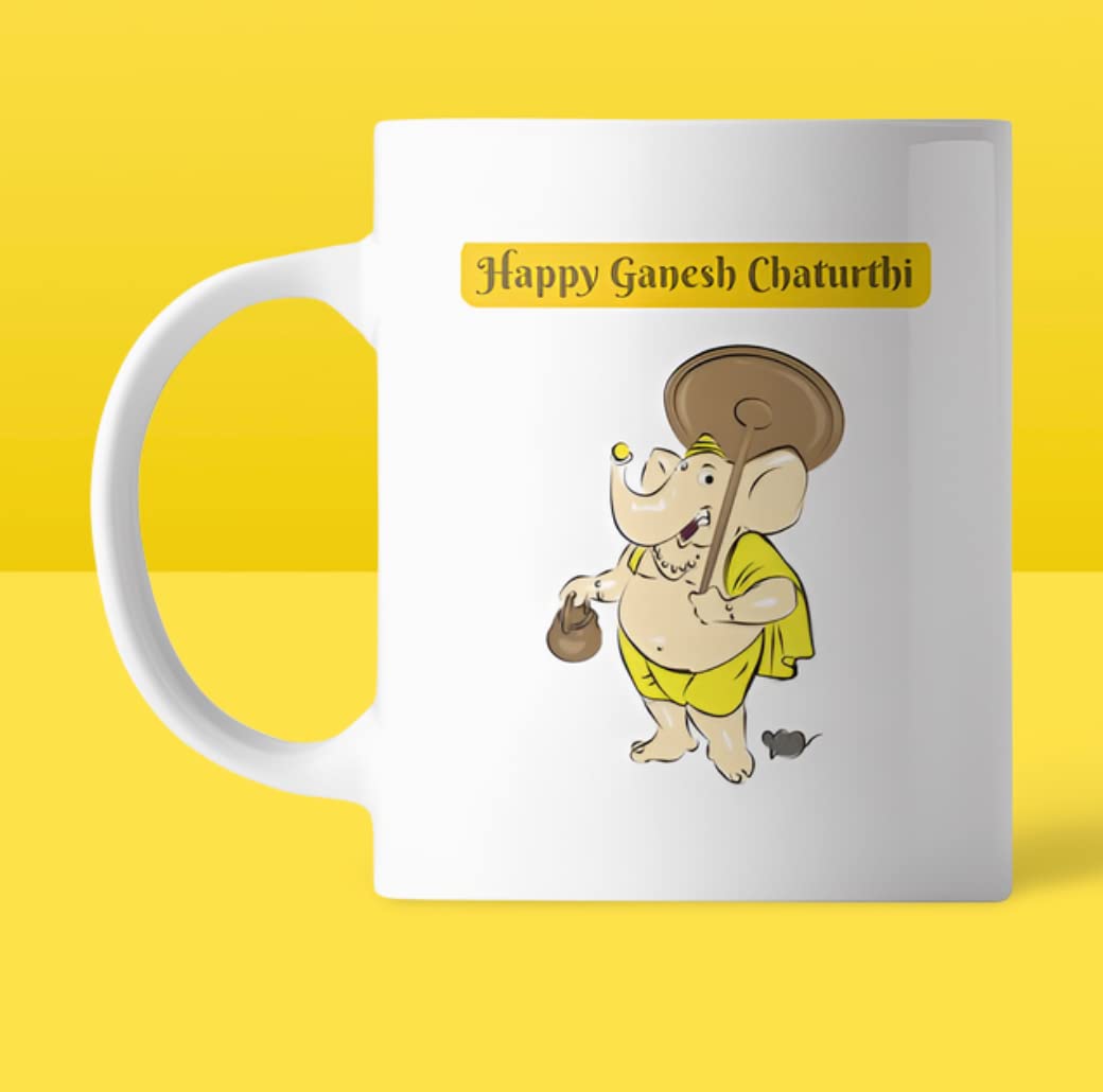 Coffee Mug Tea Mug Ganesh Chaturthi Gifts Ganesha Mugs Ganpati Mugs Luck Gifts Auspicious Gifts Ganpati Darshan Return Gifts 