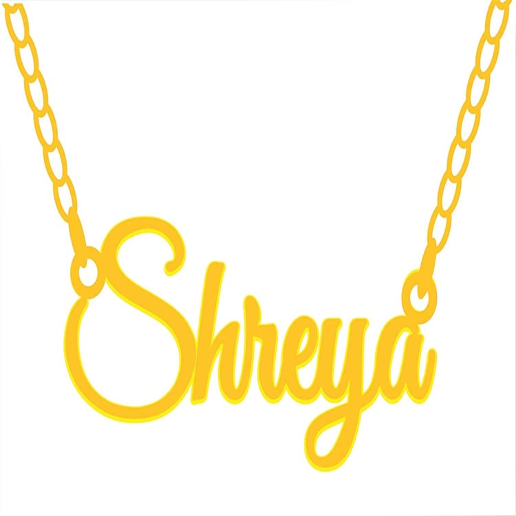  Necklace Personalized Name Design In Gold Or Silver Plating Name Necklace Chain