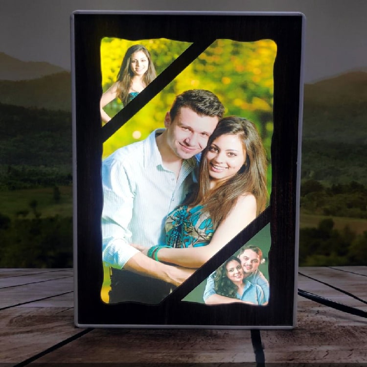 Personalized Alpha LED Photo Frame Special Gift For Some One 