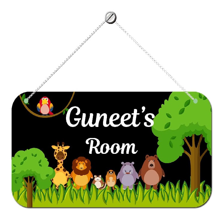 Personalized Room Door Kids Name Plate Wall Door Sign Kids Room Décor