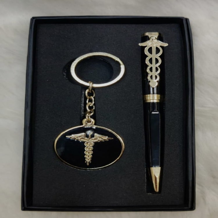 Doctor Combo of Keychain and Pen